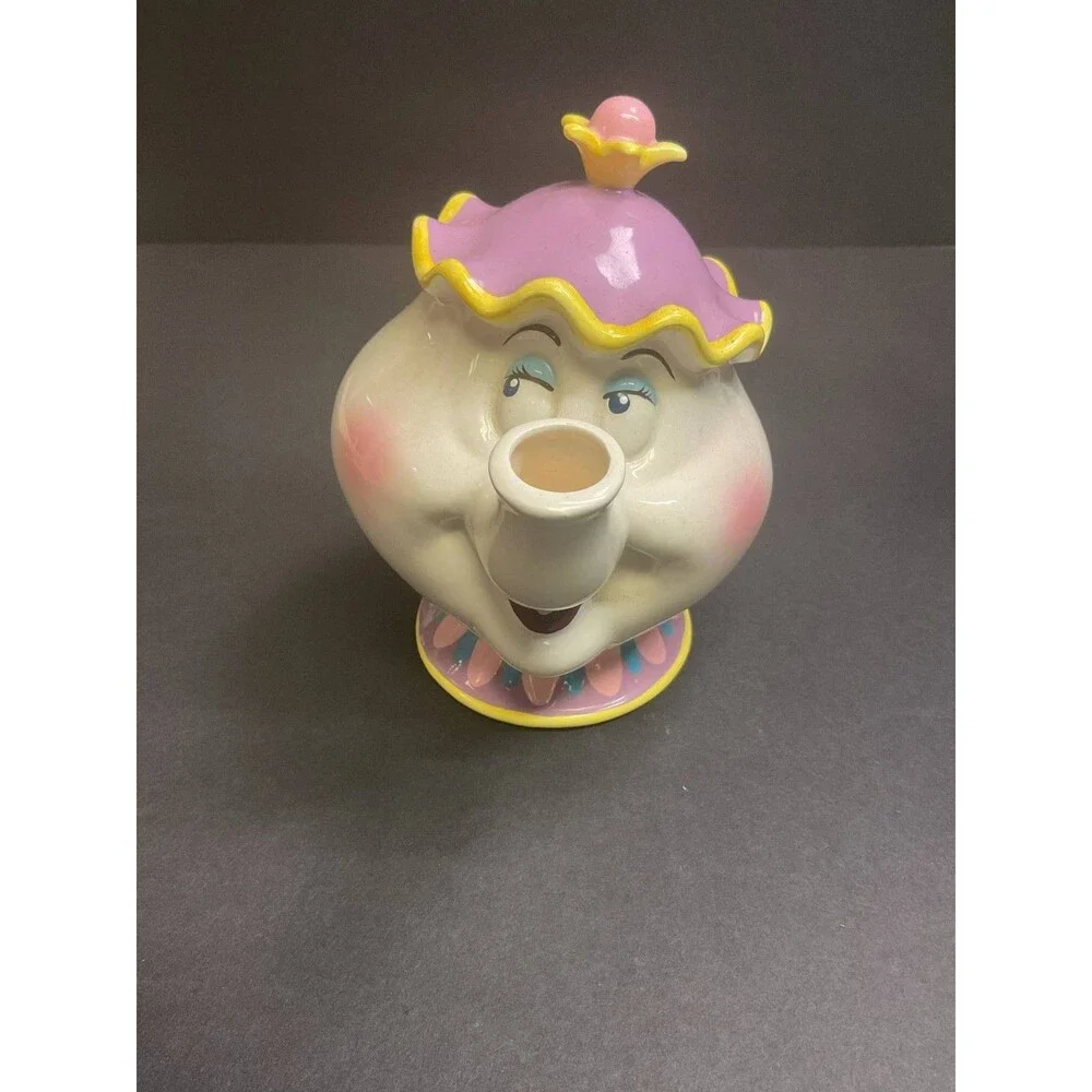Vintage 1990s Mrs Potts Beauty And The Beast Bank Disney